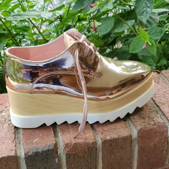 METALLIC ROSE GOLD  OXNARD PLATFORM - Picture 2 of 11